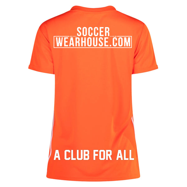 adidas Womens Rangers FC Practice Jersey (Orange)