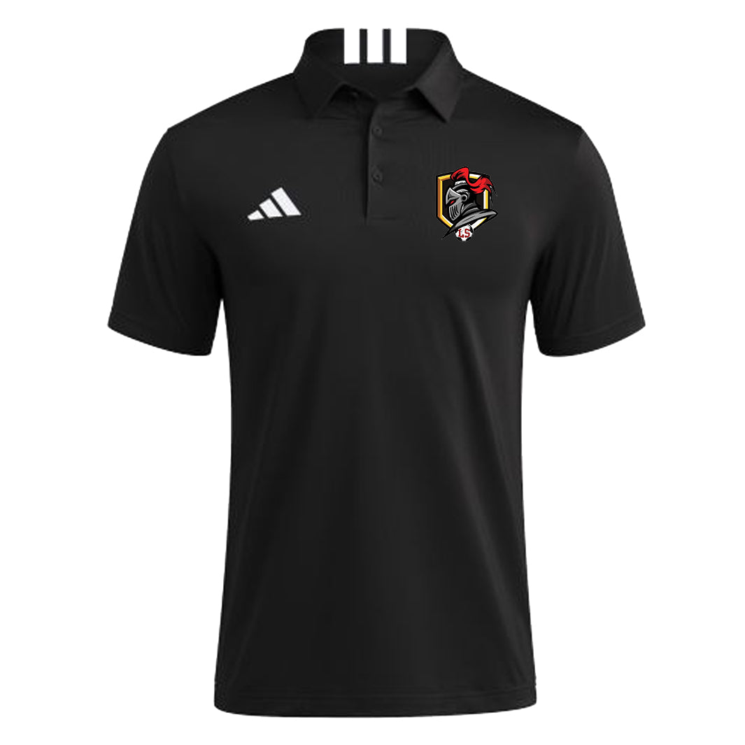 adidas La Serna 3S S/S Polo (Black/White)